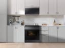 Bespoke 6.3 cu. ft. Smart Slide-In Induction Range with Anti-Scratch Glass Cooktop in Matte Black Steel view 8