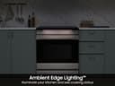 Bespoke 6.3 cu. ft. Smart Slide-In Induction Range with Ambient Edge Lighting™ & Air Sous Vide in Stainless Steel view 6