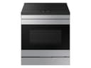 Bespoke 6.3 cu. ft. Smart Slide-In Induction Range with AI Home & Smart Oven Camera in Stainless Steel view 1
