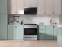 Bespoke 6.3 cu. ft. Smart Slide-In Induction Range with AI Home & Smart Oven Camera in Stainless Steel view 13
