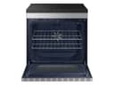 Bespoke 6.3 cu. ft. Smart Slide-In Induction Range with AI Home & Smart Oven Camera in Stainless Steel view 2