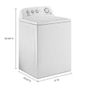 3.8 cu. ft. Large Capacity Top Load Washer with High-Efficiency Agitator view 6