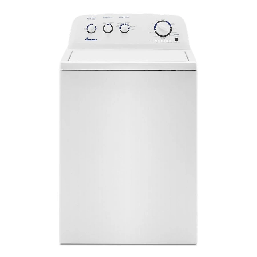 Large Capacity Top Load Washer with High-Efficiency Agitator