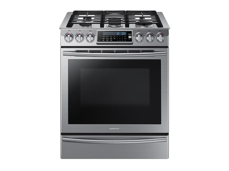 5.8 cu. ft. Slide-In Gas Range with True Convection