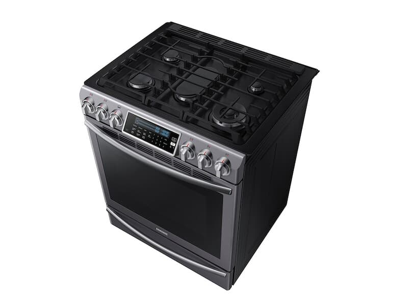 5.8 cu. ft. Slide-In Gas Range with True Convection