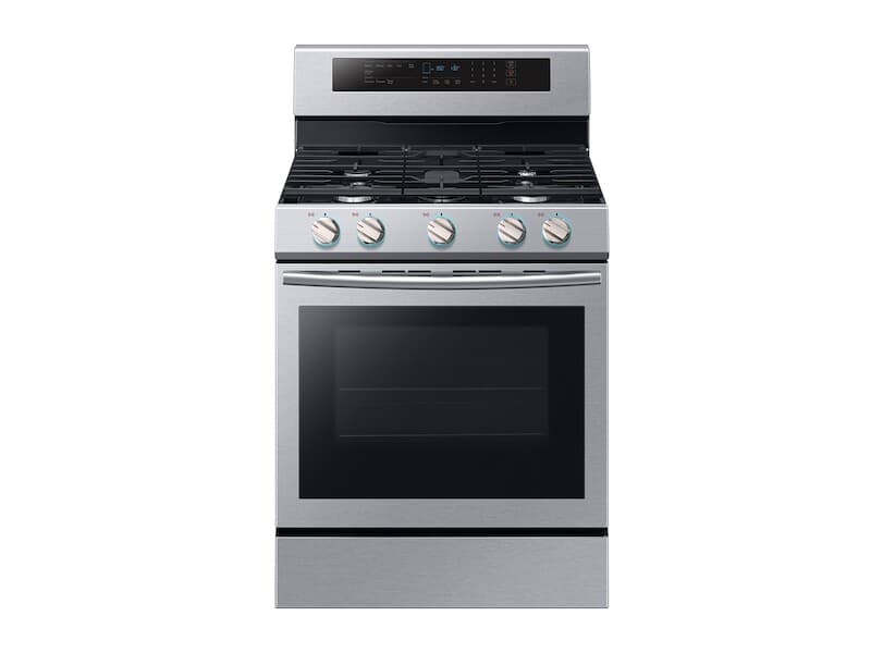 5.8 cu. ft. Freestanding Gas Range with True Convection in Stainless Steel