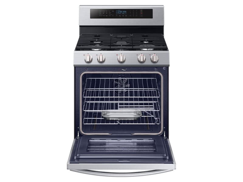 5.8 cu. ft. Freestanding Gas Range with True Convection and Steam Reheat in Stainless Steel