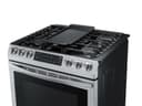 5.8 cu. ft. Slide-in Gas Range with Convection in Stainless Steel view 3
