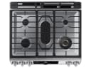 Bespoke Smart Slide-in Gas Range 6.0 cu. ft. with Smart Dial, Air Fry & Wi-Fi view 4