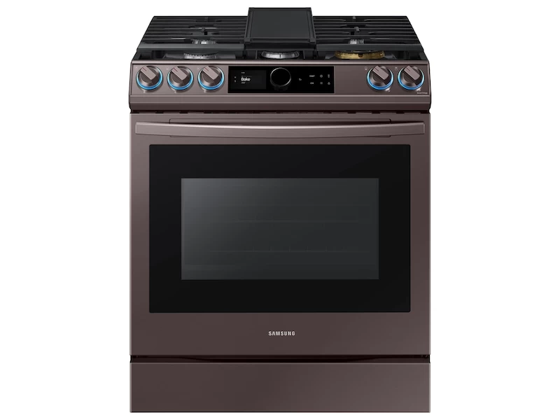 Bespoke Smart Slide-in Gas Range 6.0 cu. ft. with Smart Dial, Air Fry & Wi-Fi