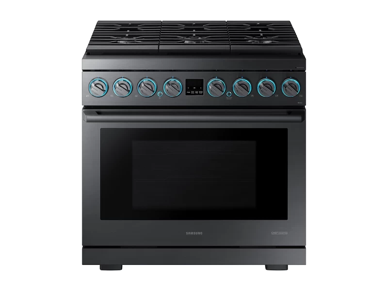 6.3 cu. ft. 36" Chef Collection Professional Dual Fuel Range