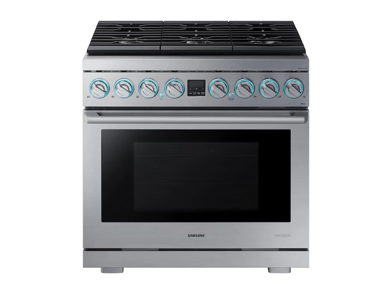 6.3 cu. ft. 36" Chef Collection Professional Dual Fuel Range