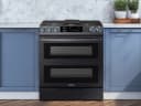 6.3 cu. ft. Flex Duo Front Control Slide-in Dual Fuel Range with Smart Dial, Air Fry, and Wi-Fi view 10