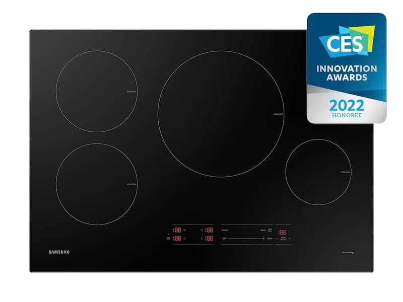30" Smart Induction Cooktop with Wi-Fi in Black