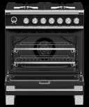 30" Series 9 Classic 4 Burner Dual Fuel Self-Cleaning Range view 2