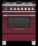 Dual Fuel Range, 30", 4 Burners, Self-cleaning view 1