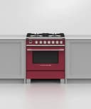 Dual Fuel Range, 30", 4 Burners, Self-cleaning view 4