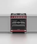 Dual Fuel Range, 30", 4 Burners, Self-cleaning view 5