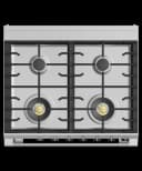 Dual Fuel Range, 30", 4 Burners, Self-cleaning view 3