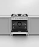 Dual Fuel Range, 30", 4 Burners, Self-cleaning view 5