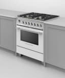 Dual Fuel Range, 30", 4 Burners, Self-cleaning view 6
