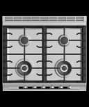 30" Series 7 Contemporary 4 Burner Gas Range, Natural Gas view 3