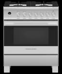 30" Series 9 Contemporary 4 Burner Dual Fuel Self-Cleaning Range view 1
