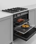 36" Series 9 Classic 5 Burner Dual Fuel Self-Cleaning Range view 12