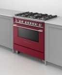 Dual Fuel Range, 36", 5 Burners, Self-cleaning view 6