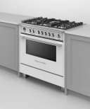 Dual Fuel Range, 36", 5 Burners, Self-cleaning view 6