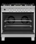 Dual Fuel Range, 36", 5 Burners, Self-cleaning view 2