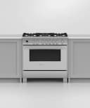 Dual Fuel Range, 36", 5 Burners, Self-cleaning view 4