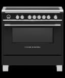 Induction Range, 36", 5 Zones with SmartZone, Self-cleaning view 1
