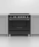 Induction Range, 36", 5 Zones with SmartZone, Self-cleaning view 4