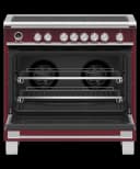 Induction Range, 36", 5 Zones with SmartZone, Self-cleaning view 2
