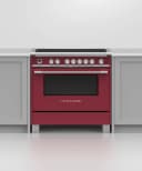 Induction Range, 36", 5 Zones with SmartZone, Self-cleaning view 4