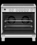 Induction Range, 36", 5 Zones with SmartZone, Self-cleaning view 2