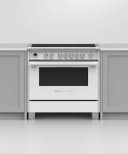 Induction Range, 36", 5 Zones with SmartZone, Self-cleaning view 4