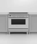 Induction Range, 36", 5 Zones with SmartZone, Self-cleaning view 4