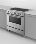 Induction Range, 36", 5 Zones with SmartZone, Self-cleaning view 6
