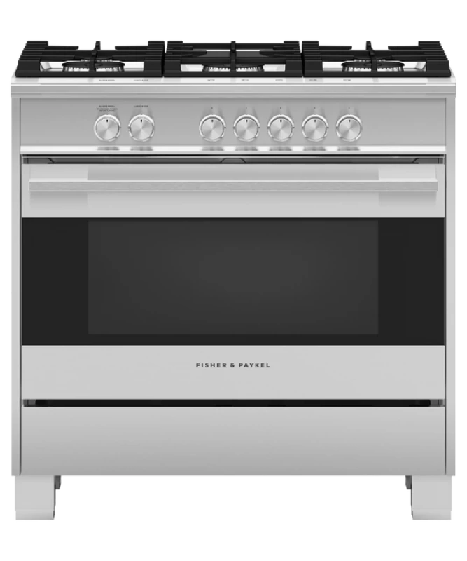 Gas Range, 36", 5 Burners