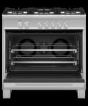 36" Series 7 Contemporary 5 Burner Gas Range, Natural Gas view 2