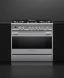 36" Series 9 Contemporary 5 Burner Dual Fuel Self-Cleaning Range view 6