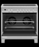 36" Series 9 Contemporary 5 Zone Induction Self-Cleaning Range, 2 SmartZones view 2