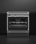 36" Series 9 Contemporary 5 Zone Induction Self-Cleaning Range, 2 SmartZones view 6