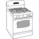 30" Free-Standing Dual-Fuel Range view 2