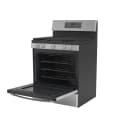 30" Free-Standing Self Clean Dual-Fuel Fingerprint Resistant Range with Storage Drawer view 28
