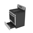 30" Free-Standing Self Clean Dual-Fuel Fingerprint Resistant Range with Storage Drawer view 51