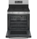 30" Free-Standing Self Clean Dual-Fuel Fingerprint Resistant Range with Storage Drawer view 75