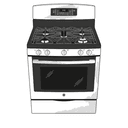 Series 30" Dual-Fuel Free-Standing Range with Warming Drawer view 16